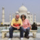 Rada and Brano at Taj Mahal