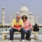 Rada and Brano at Taj Mahal