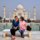 Rada and Nada at Taj Mahal